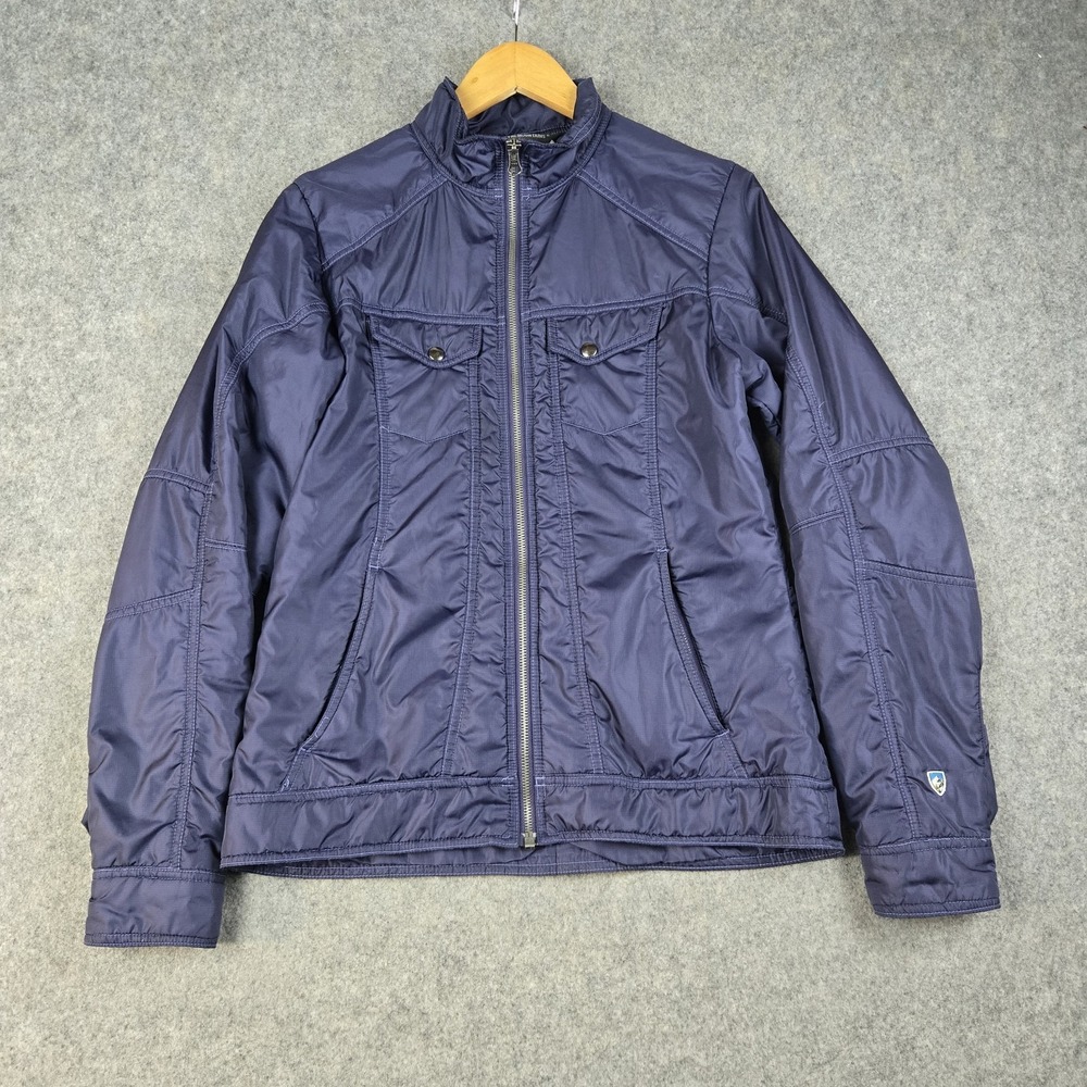 Kuhl Jacket Womens Small Purple Lightweight Outdoor Hiking Full Zip Primaloft
